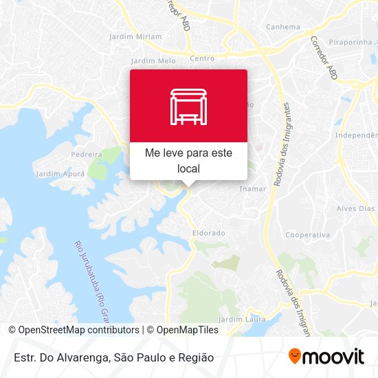 Estr. Do Alvarenga mapa