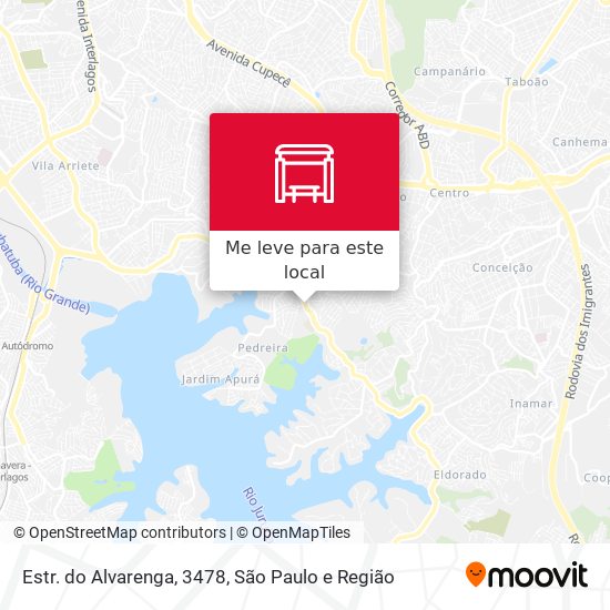 Estr. do Alvarenga, 3478 mapa