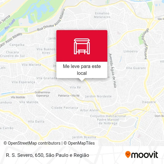 R. S. Severo, 650 mapa