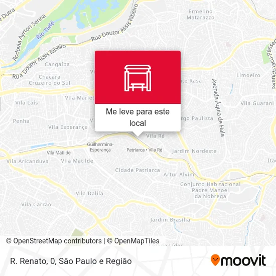 R. Renato, 0 mapa
