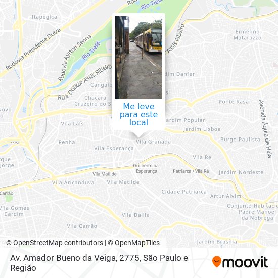 Av. Amador Bueno da Veiga, 2775 mapa