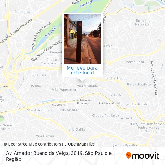 Av. Amador Bueno da Veiga, 3019 mapa