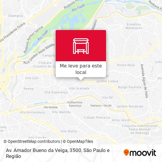Av. Amador Bueno da Veiga, 3500 mapa