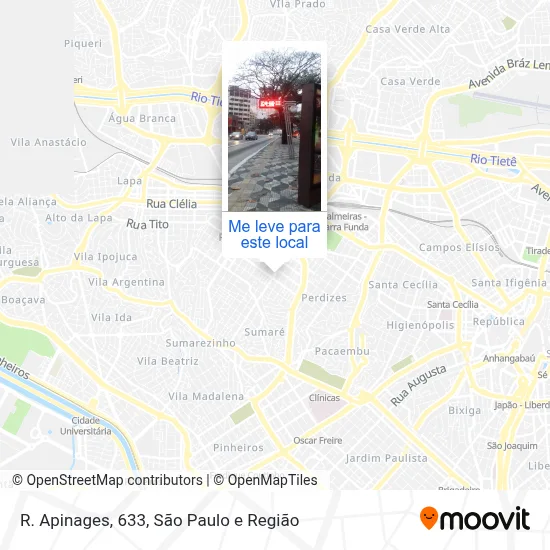 R. Apinages, 633 mapa