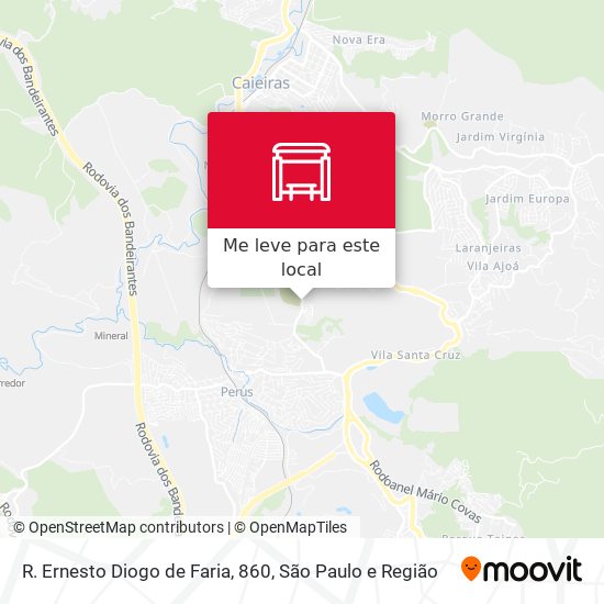 R. Ernesto Diogo de Faria, 860 mapa