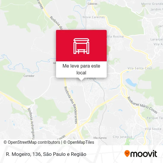 R. Mogeiro, 136 mapa