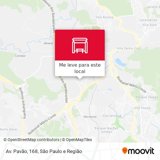 Av. Pavão, 168 mapa