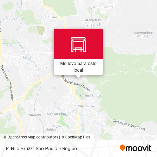 R. Nilo Bruzzi mapa