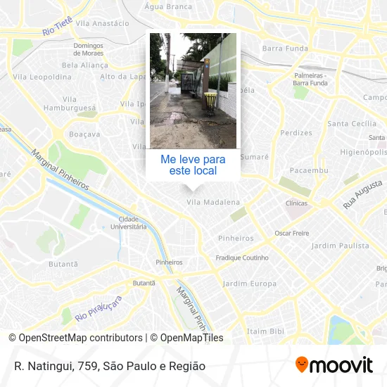 R. Natingui, 759 mapa