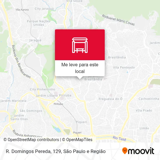 R. Domingos Pereda, 129 mapa