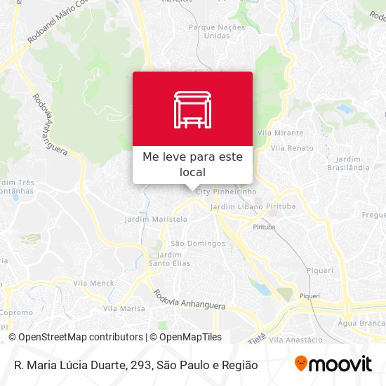 R. Maria Lúcia Duarte, 293 mapa