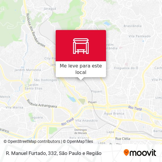 R. Manuel Furtado, 332 mapa