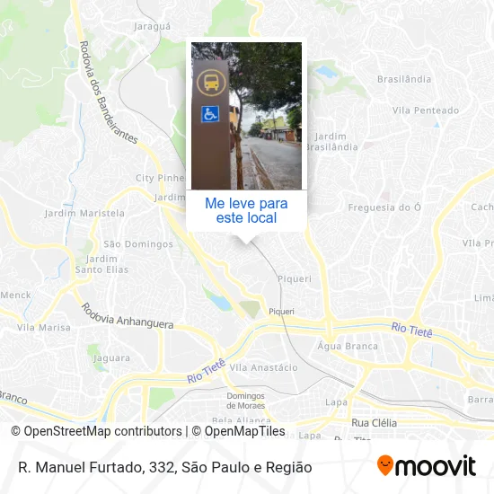 R. Manuel Furtado, 332 mapa