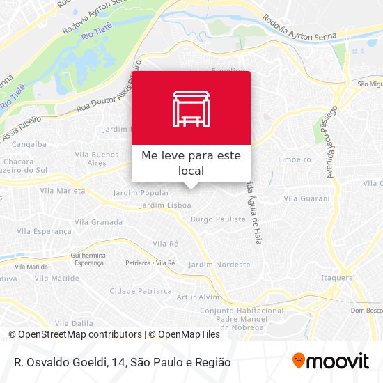R. Osvaldo Goeldi, 14 mapa