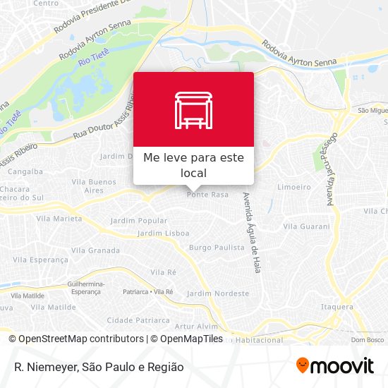 R. Niemeyer mapa