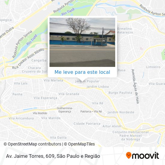 Av. Jaime Torres, 609 mapa