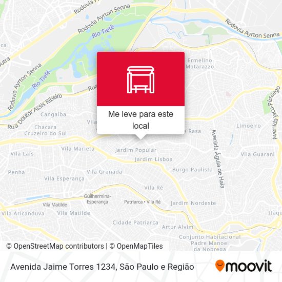 Avenida Jaime Torres 1234 mapa