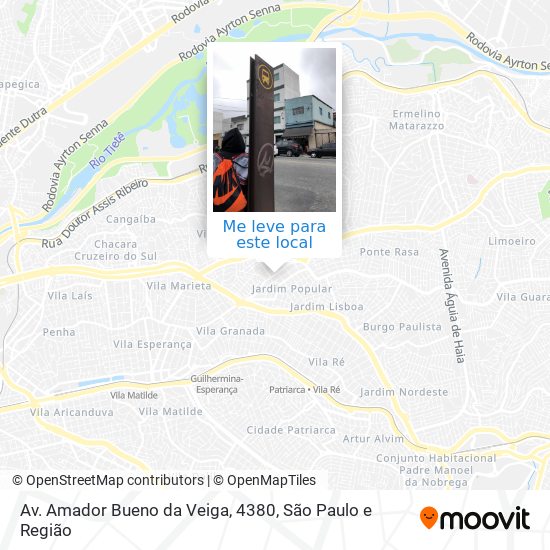 Av. Amador Bueno da Veiga, 4380 mapa