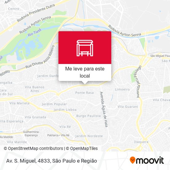Av. S. Miguel, 4833 mapa