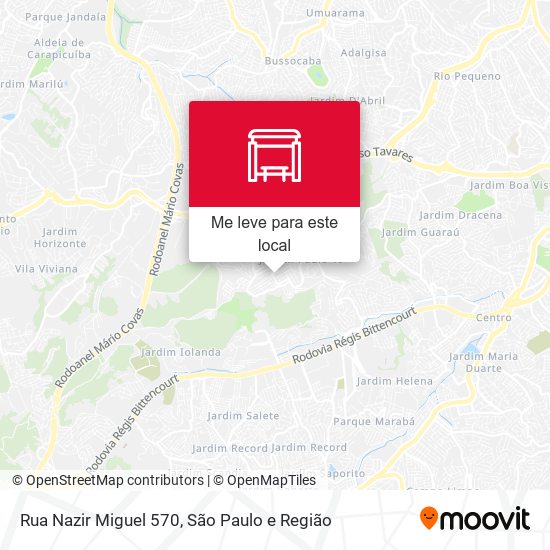Rua Nazir Miguel 570 mapa