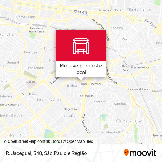 R. Jaceguai, 548 mapa