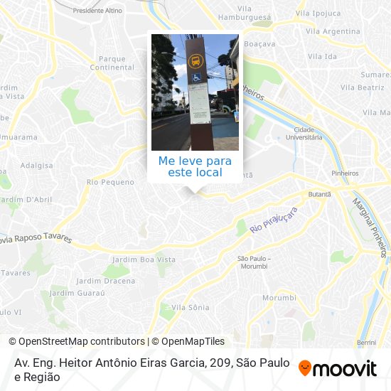 Av. Eng. Heitor Antônio Eiras Garcia, 209 mapa