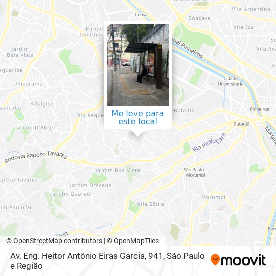 Av. Eng. Heitor Antônio Eiras Garcia, 941 mapa