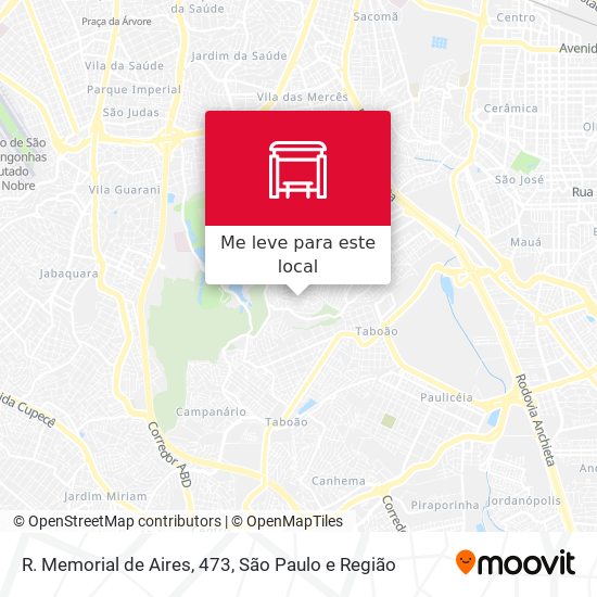 R. Memorial de Aires, 473 mapa