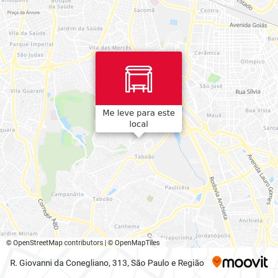 R. Giovanni da Conegliano, 313 mapa