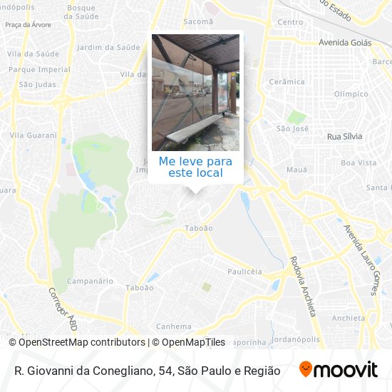 R. Giovanni da Conegliano, 54 mapa