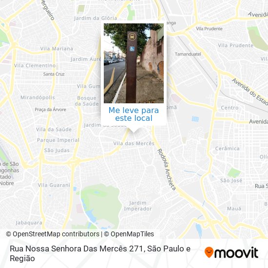 Rua Nossa Senhora Das Mercês 271 mapa
