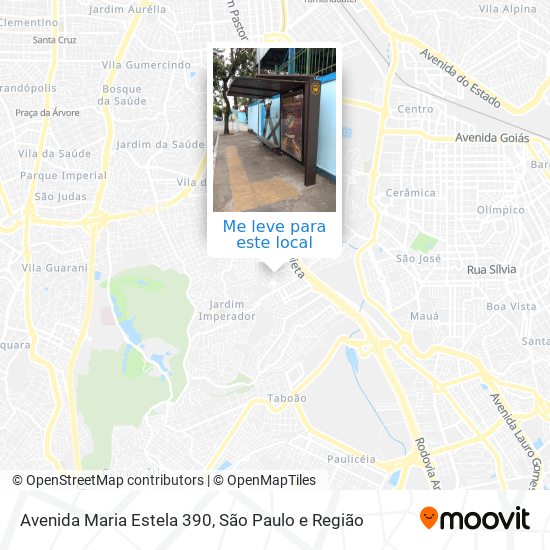 Avenida Maria Estela 390 mapa