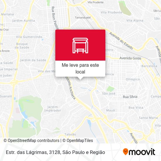 Estr. das Lágrimas, 3128 mapa