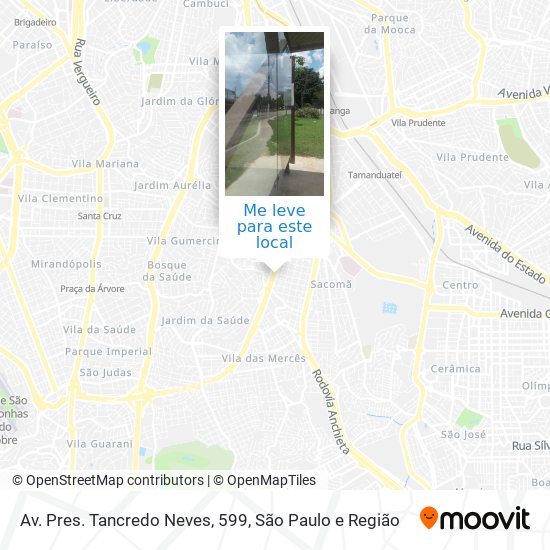 Av. Pres. Tancredo Neves, 599 mapa