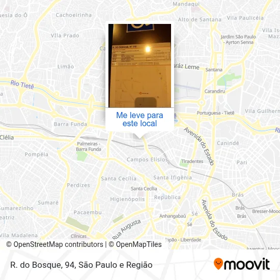 R. do Bosque, 94 mapa