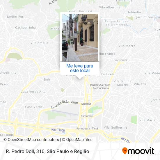 R. Pedro Doll, 310 mapa