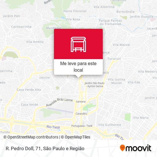 R. Pedro Doll, 71 mapa