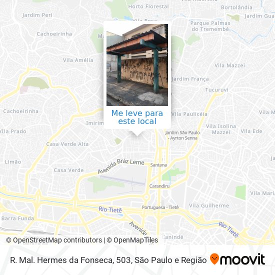 R. Mal. Hermes da Fonseca, 503 mapa