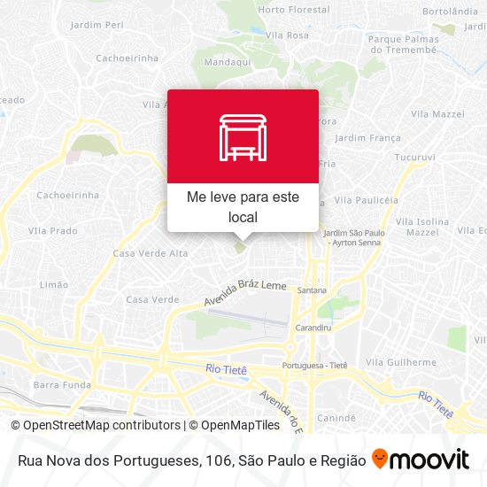 Rua Nova dos Portugueses, 106 mapa