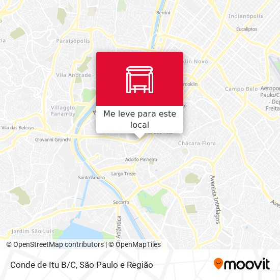 Conde de Itu B/C mapa