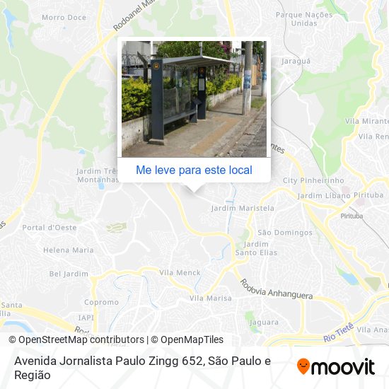 Avenida Jornalista Paulo Zingg 652 mapa