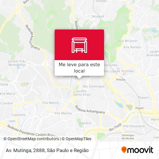 Av. Mutinga, 2888 mapa
