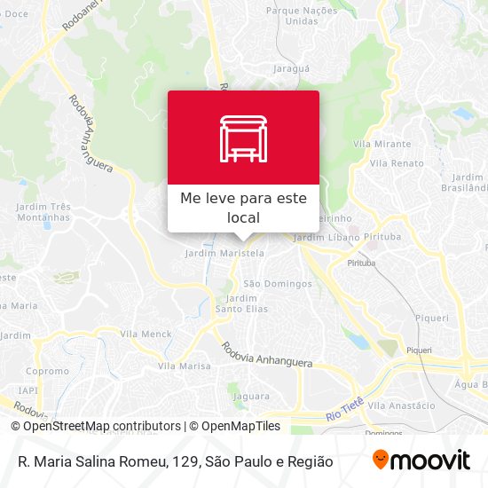 R. Maria Salina Romeu, 129 mapa