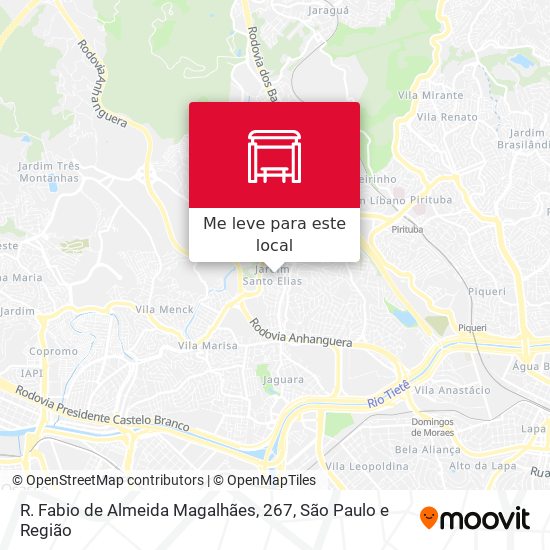 R. Fabio de Almeida Magalhães, 267 mapa