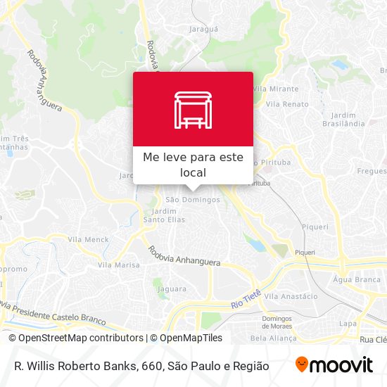 R. Willis Roberto Banks, 660 mapa