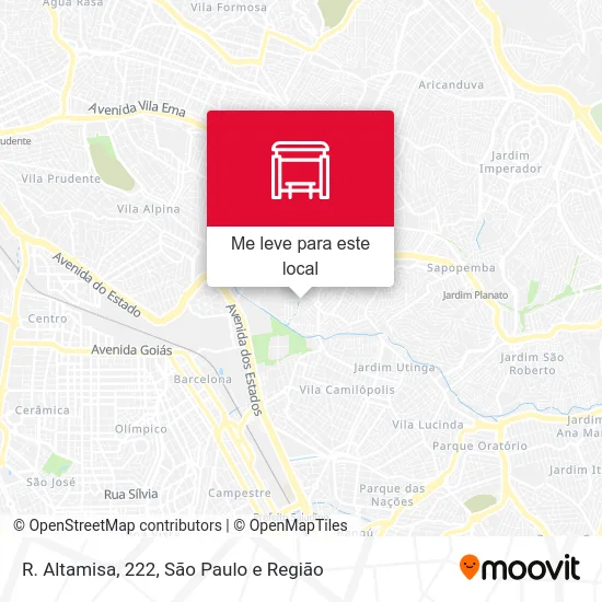 R. Altamisa, 222 mapa