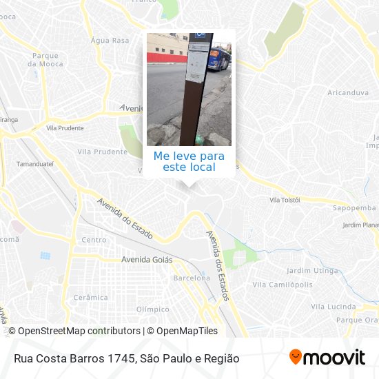 Rua Costa Barros 1745 mapa