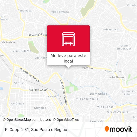 R. Caopiá, 31 mapa