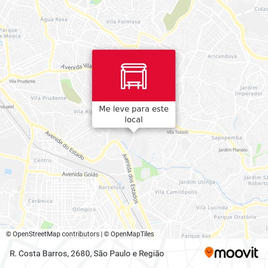 R. Costa Barros, 2680 mapa