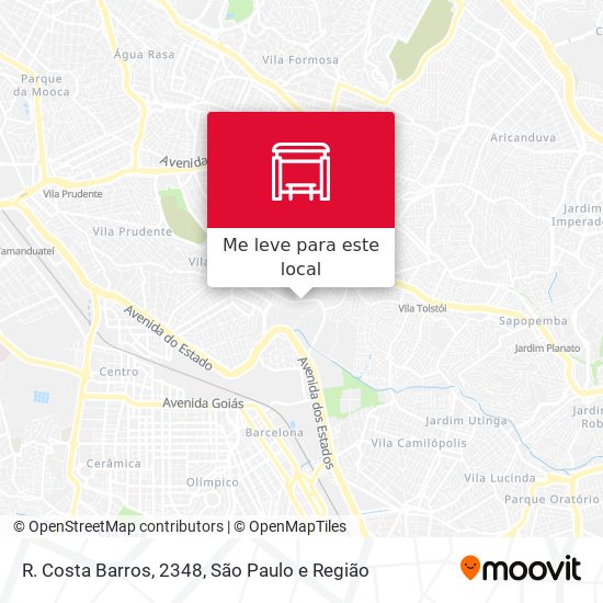 R. Costa Barros, 2348 mapa
